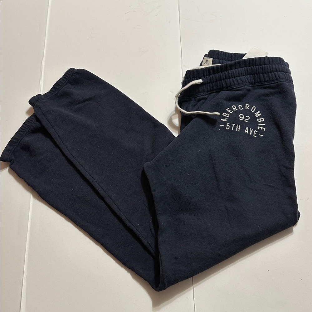 Abercrombie Vintage Sweats 90s Abercrombie & Fitch Navy Blue Sweats L